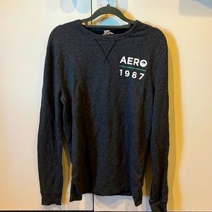 Dark gray Aeropostale Long Sleeve T-shirt